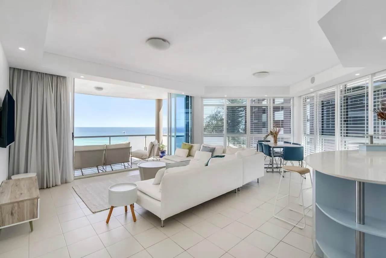 公寓 'Aqua La Vista' A Dreamy Coastal Escape By The Beach 黄金海岸